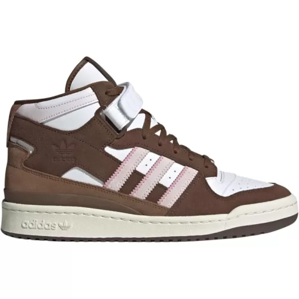 imageadidas Mens Forum Mid SneakerCloud WhiteLight PinkPantone