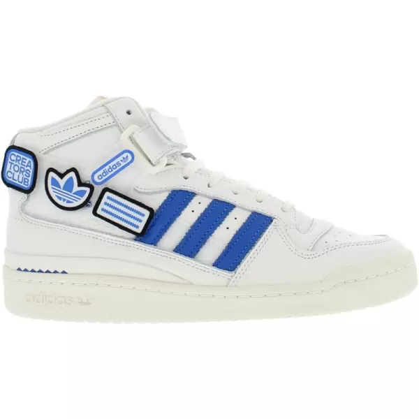 imageadidas Mens Forum Mid SneakerWhiteBluewhite