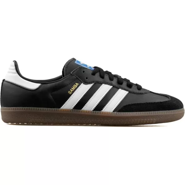 imageadidas Mens Samba Leather Short Tongue SoccerBlack Negbs Ftwbla Gum5 000