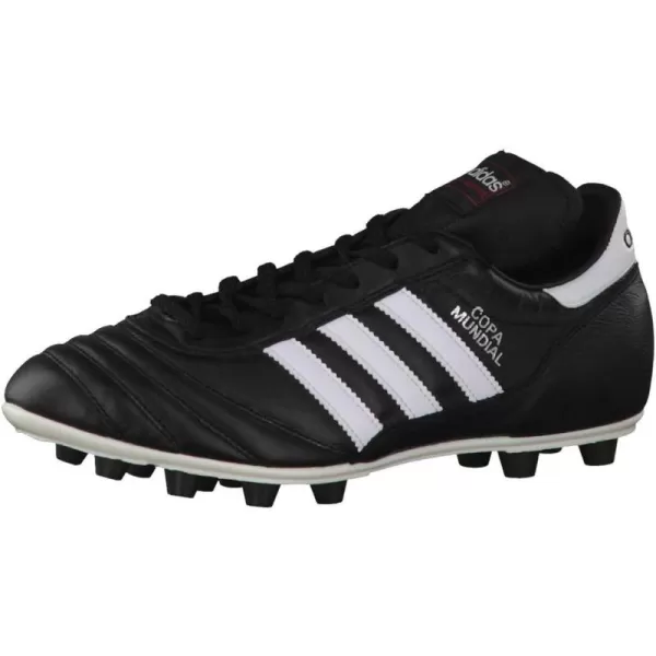 imageadidas Mens Samba Leather Short Tongue SoccerBlackWhite