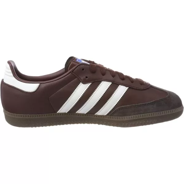 imageadidas Mens Samba Leather Short Tongue SoccerMystery Brown Core Black Night Brown