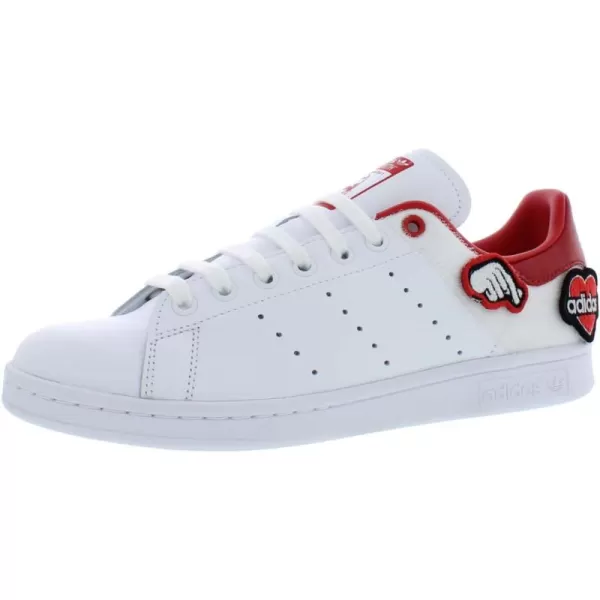 imageadidas Mens Stan Smith ShoesWhiteRed