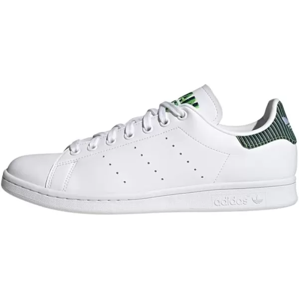 imageadidas Mens Stan Smith ShoesWhiteWhiteSolar Green