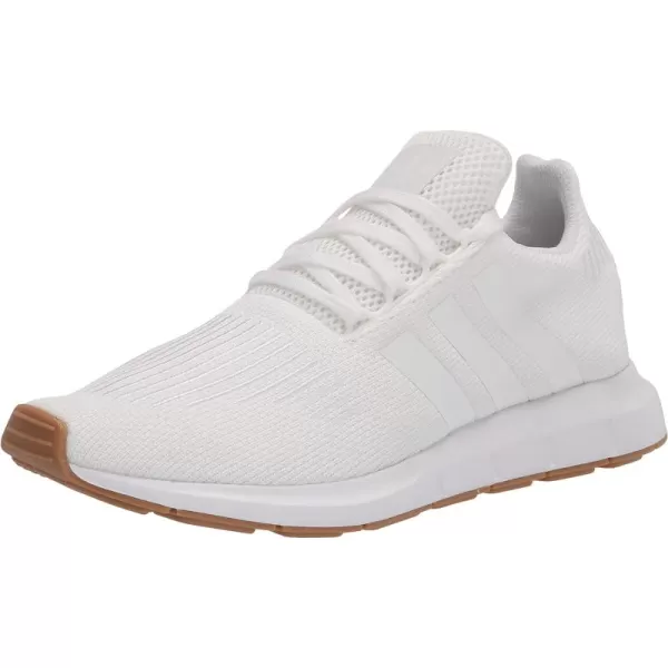 imageadidas Mens Swift Running Shoe WhiteWhiteGum 95