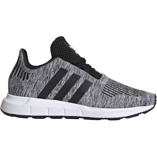 imageadidas Originals UnisexChild Swift RunWhiteBlackBlack5 Big Kid