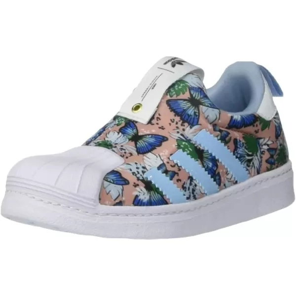 imageadidas UnisexChild Superstar 360 ShoesHaze CoralClear SkyWhite