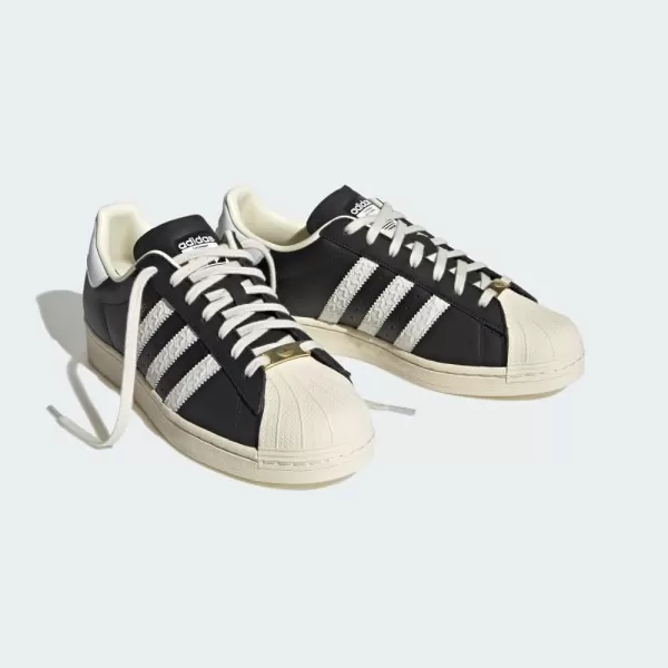 imageadidas Mens Superstar ShoeBlackCloud WhiteCream White