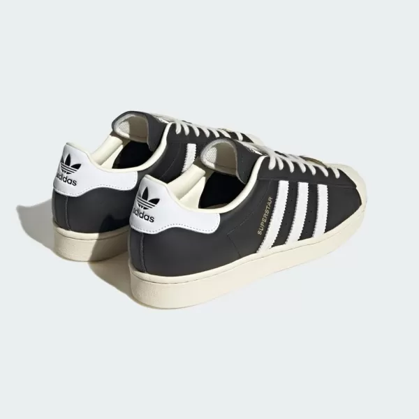 imageadidas Mens Superstar ShoeBlackCloud WhiteCream White