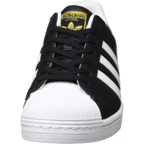 imageadidas Mens Superstar ShoeCore Black White Gold Met