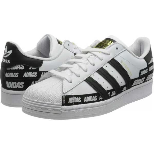 imageadidas Mens Superstar ShoeFtwr White Core Black Gold Met