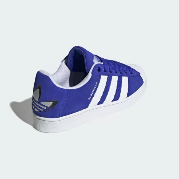 imageadidas Mens Superstar ShoeLucid BlueWhiteBlack