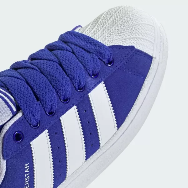 imageadidas Mens Superstar ShoeLucid BlueWhiteBlack