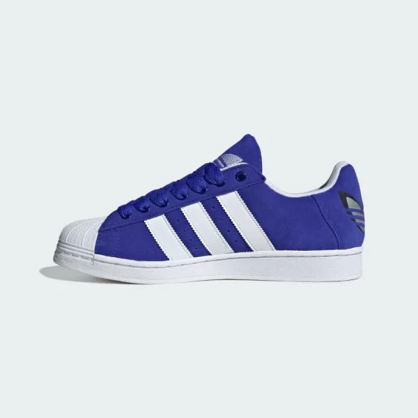 imageadidas Mens Superstar ShoeLucid BlueWhiteBlack