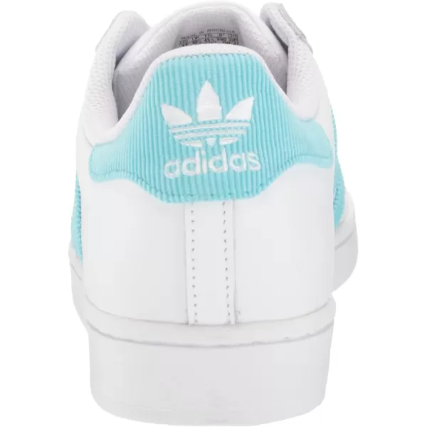 imageadidas Mens Superstar ShoePulse AquaWhiteGold Metallic