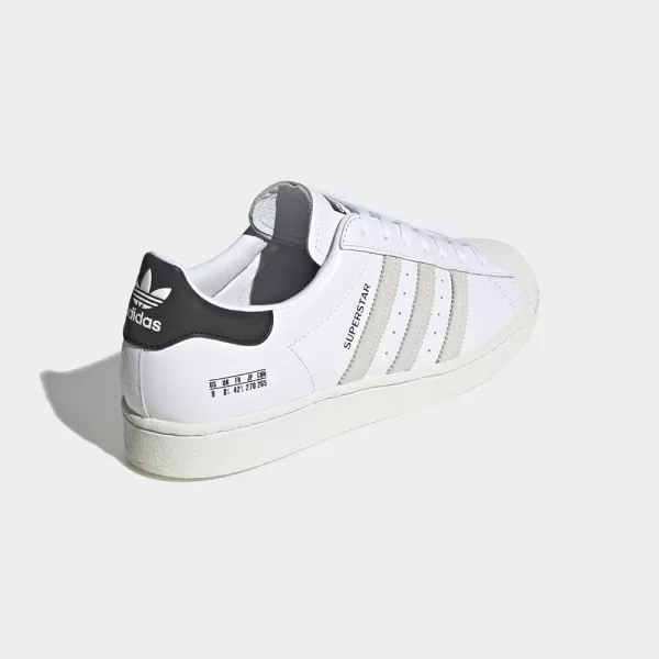 imageadidas Mens Superstar ShoeWhiteBiege