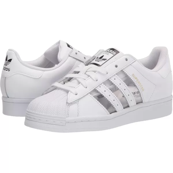 imageadidas Mens Superstar ShoeWhiteBlackBlack