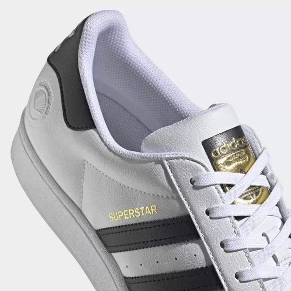 imageadidas Mens Superstar ShoeWhiteBlackWhite