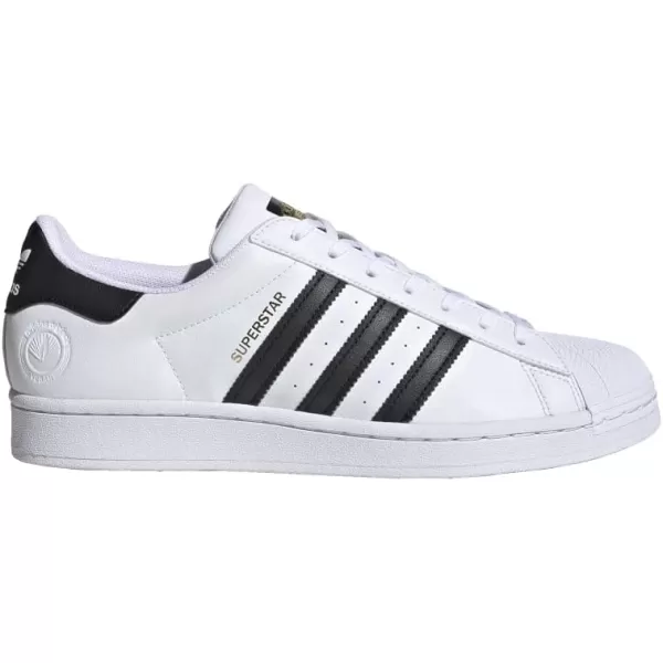 imageadidas Mens Superstar ShoeWhiteBlackWhite