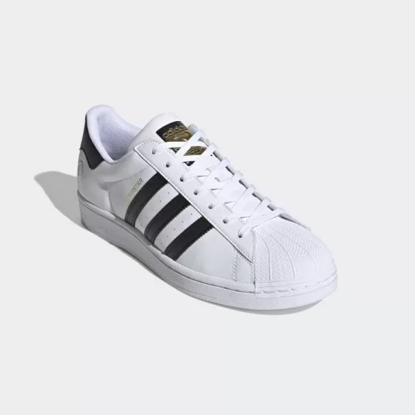 imageadidas Mens Superstar ShoeWhiteBlackWhite