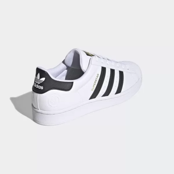 imageadidas Mens Superstar ShoeWhiteBlackWhite