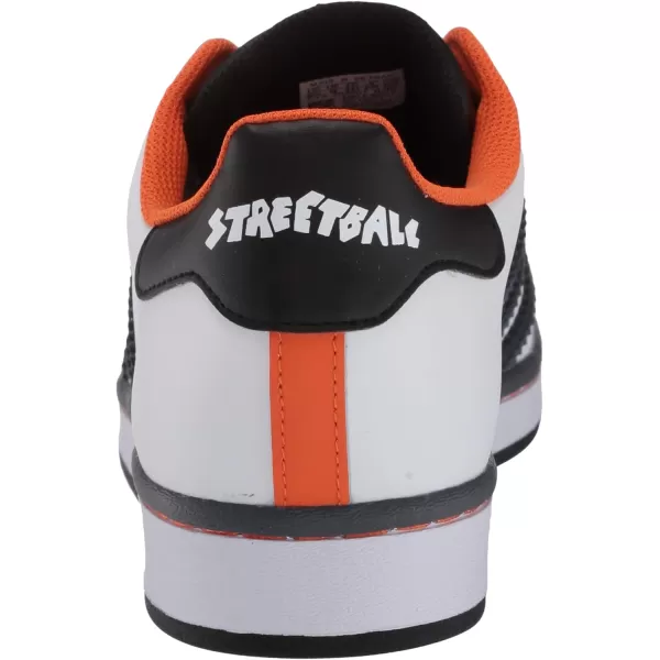 imageadidas Mens Superstar ShoeWhiteCore BlackOrange