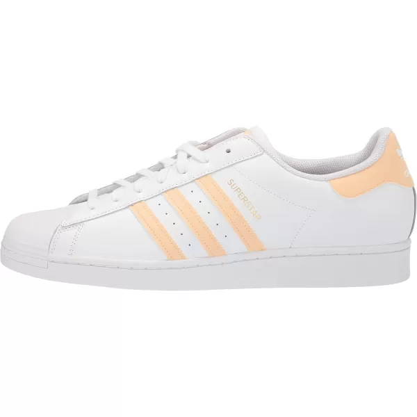 imageadidas Mens Superstar ShoeWhiteGlow OrangeGlow Pink