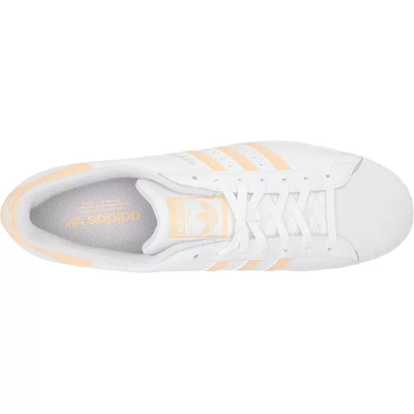 imageadidas Mens Superstar ShoeWhiteGlow OrangeGlow Pink