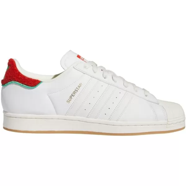 imageadidas Mens Superstar ShoeWhiteWhiteCourt Green