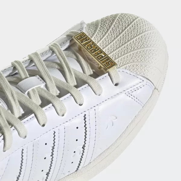 imageadidas Mens Superstar ShoeWhiteWhiteOff White