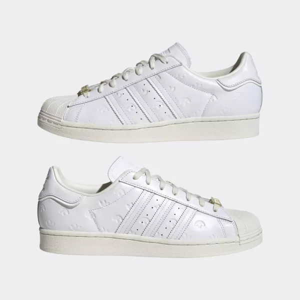 imageadidas Mens Superstar ShoeWhiteWhiteOff White