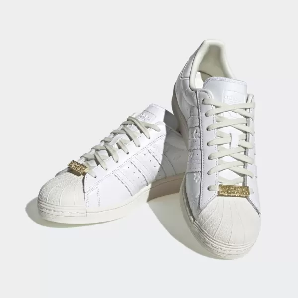 imageadidas Mens Superstar ShoeWhiteWhiteOff White