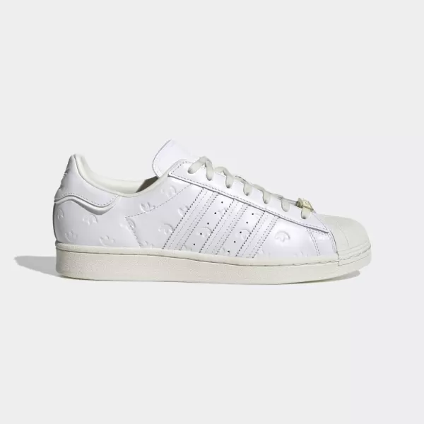 imageadidas Mens Superstar ShoeWhiteWhiteOff White