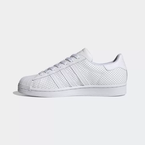 imageadidas Mens Superstar ShoeWhiteWhiteWhite Heritage