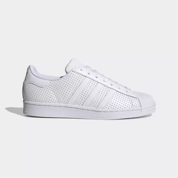 imageadidas Mens Superstar ShoeWhiteWhiteWhite Heritage