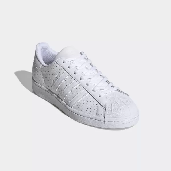 imageadidas Mens Superstar ShoeWhiteWhiteWhite Heritage