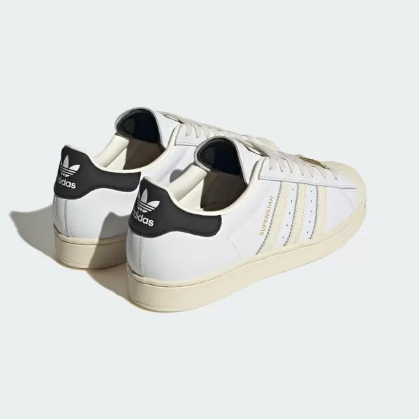 imageadidas Mens Superstar ShoeWhiteWonder WhiteBlack