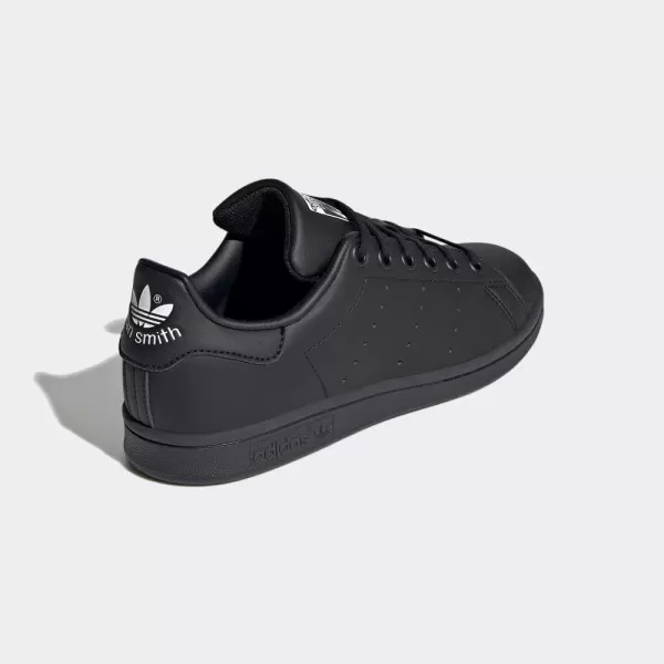 imageadidas Originals Kids Stan Smith End Plastic Waste SneakerBlackBlackWhite