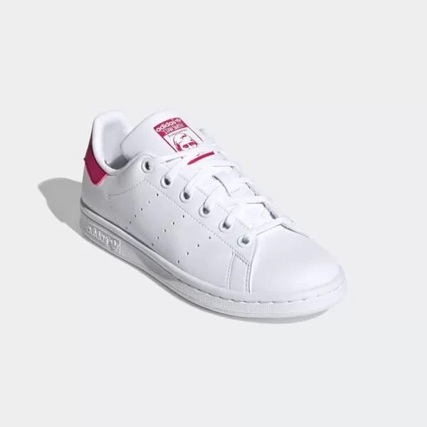 imageadidas Originals Kids Stan Smith End Plastic Waste SneakerWhiteWhiteBold Pink