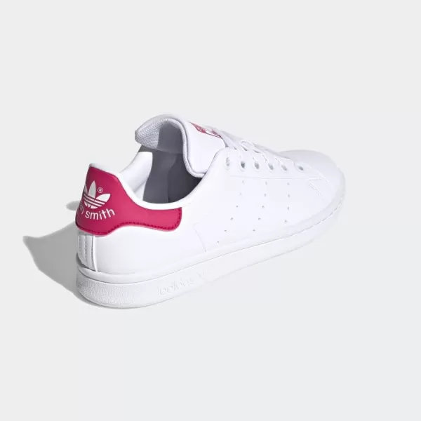 imageadidas Originals Kids Stan Smith End Plastic Waste SneakerWhiteWhiteBold Pink