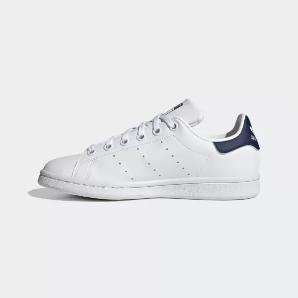 imageadidas Originals Kids Stan Smith End Plastic Waste SneakerWhiteWhiteDark Blue