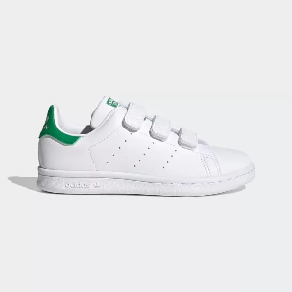 imageadidas Originals Kids Stan Smith End Plastic Waste SneakerWhiteWhiteGreen