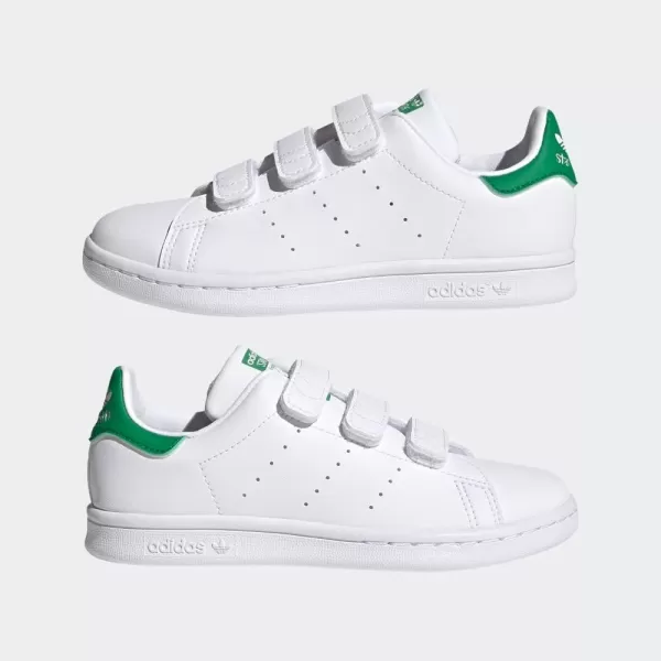 imageadidas Originals Kids Stan Smith End Plastic Waste SneakerWhiteWhiteGreen