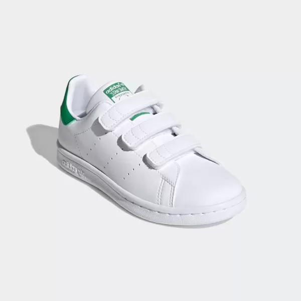 imageadidas Originals Kids Stan Smith End Plastic Waste SneakerWhiteWhiteGreen