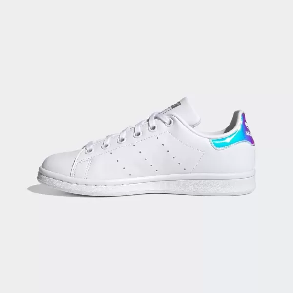 imageadidas Originals Kids Stan Smith End Plastic Waste SneakerWhiteWhiteSilver Metallic