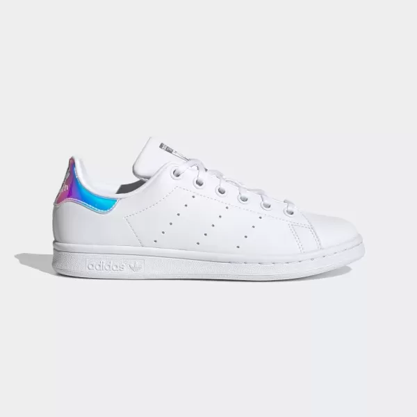 imageadidas Originals Kids Stan Smith End Plastic Waste SneakerWhiteWhiteSilver Metallic