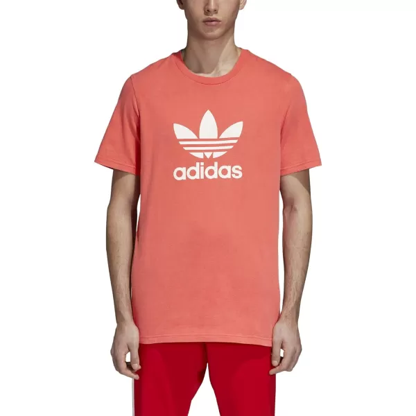 imageadidas Originals Mens Adicolor Classics Trefoil TShirtBright Red