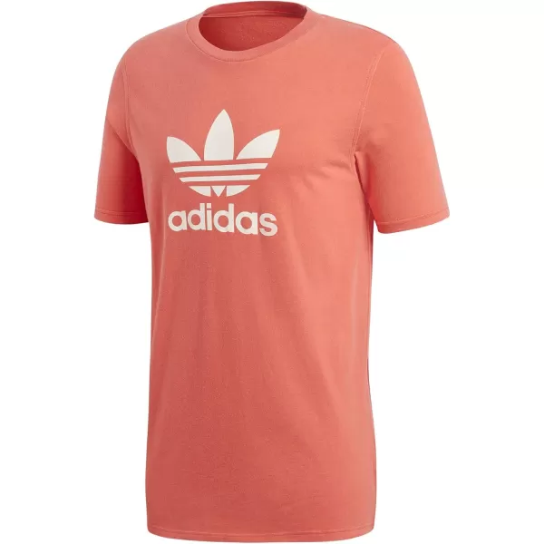 imageadidas Originals Mens Adicolor Classics Trefoil TShirtBright Red