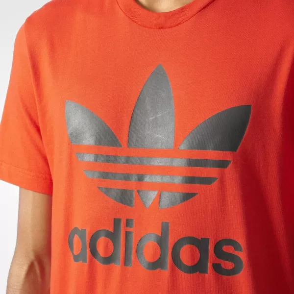 imageadidas Originals Mens Adicolor Classics Trefoil TShirtCore Red