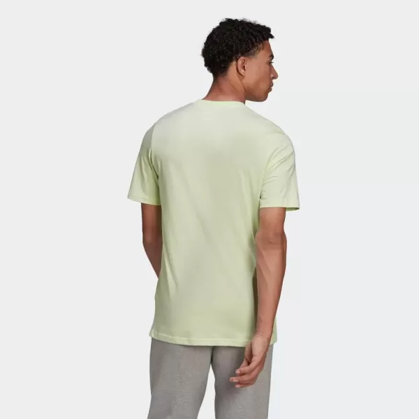 imageadidas Originals Mens Adicolor Classics Trefoil TShirtLime