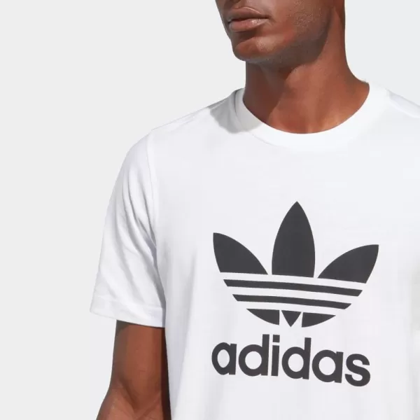 imageadidas Originals Mens Adicolor Classics Trefoil TShirtWhite